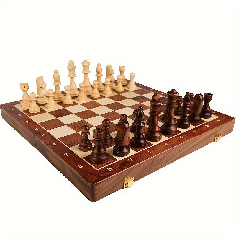 Traditional Wooden Chess Board Game Set