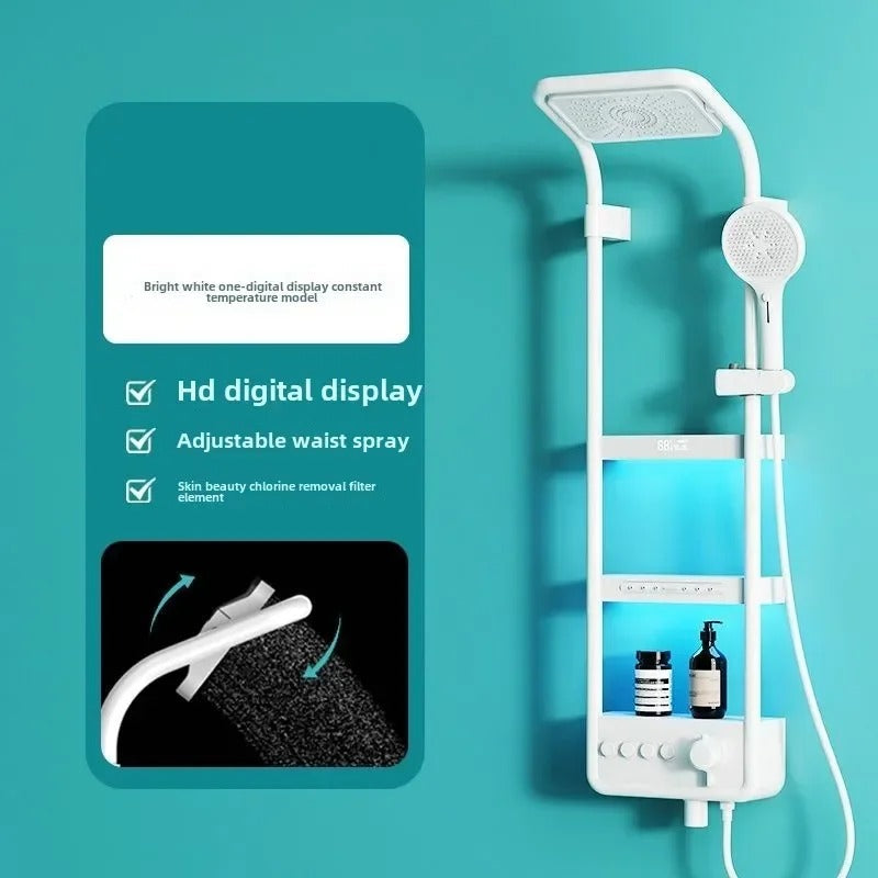 Premium Spa European Rain Shower Head Set