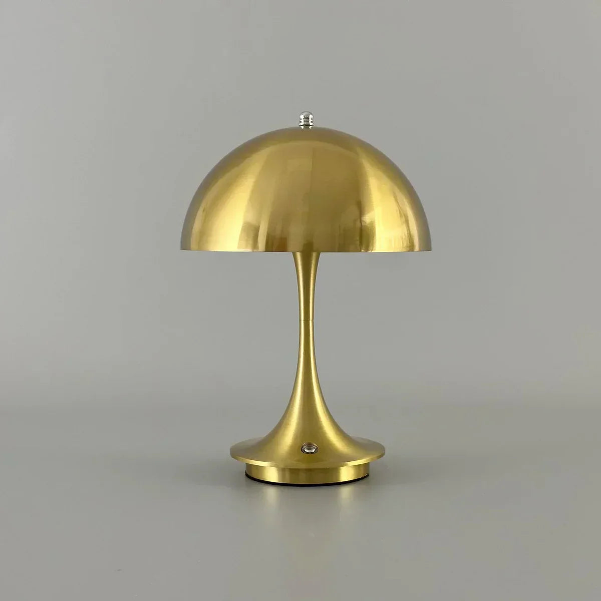Dimmable & Wireless Flower Button Lamp - BloomGlow-Gold-Nora Luxe