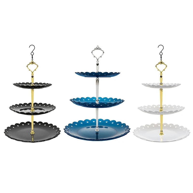 Triple Level Bird Feeder and Birdbath Set