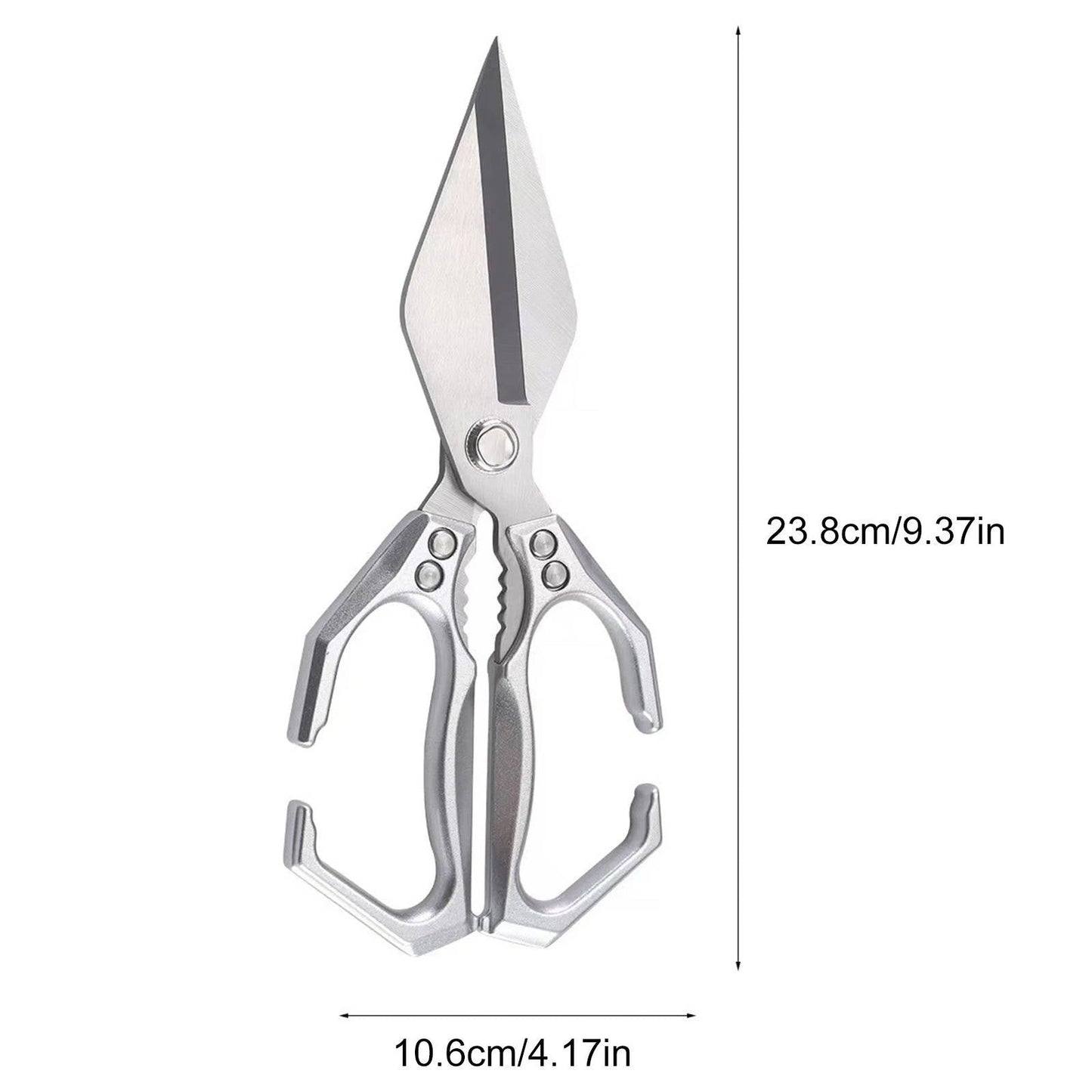 Sharp Stainless Steel Kitchen Scissors