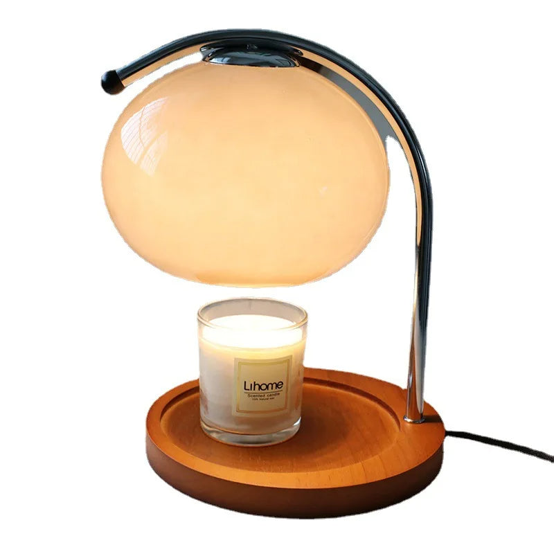 Vintage mercury Candle Holder Lamp