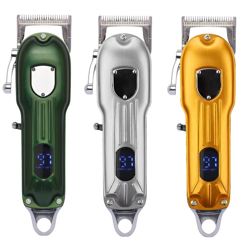 Heavy Duty Pet Grooming Clipper Rechargeable Metal