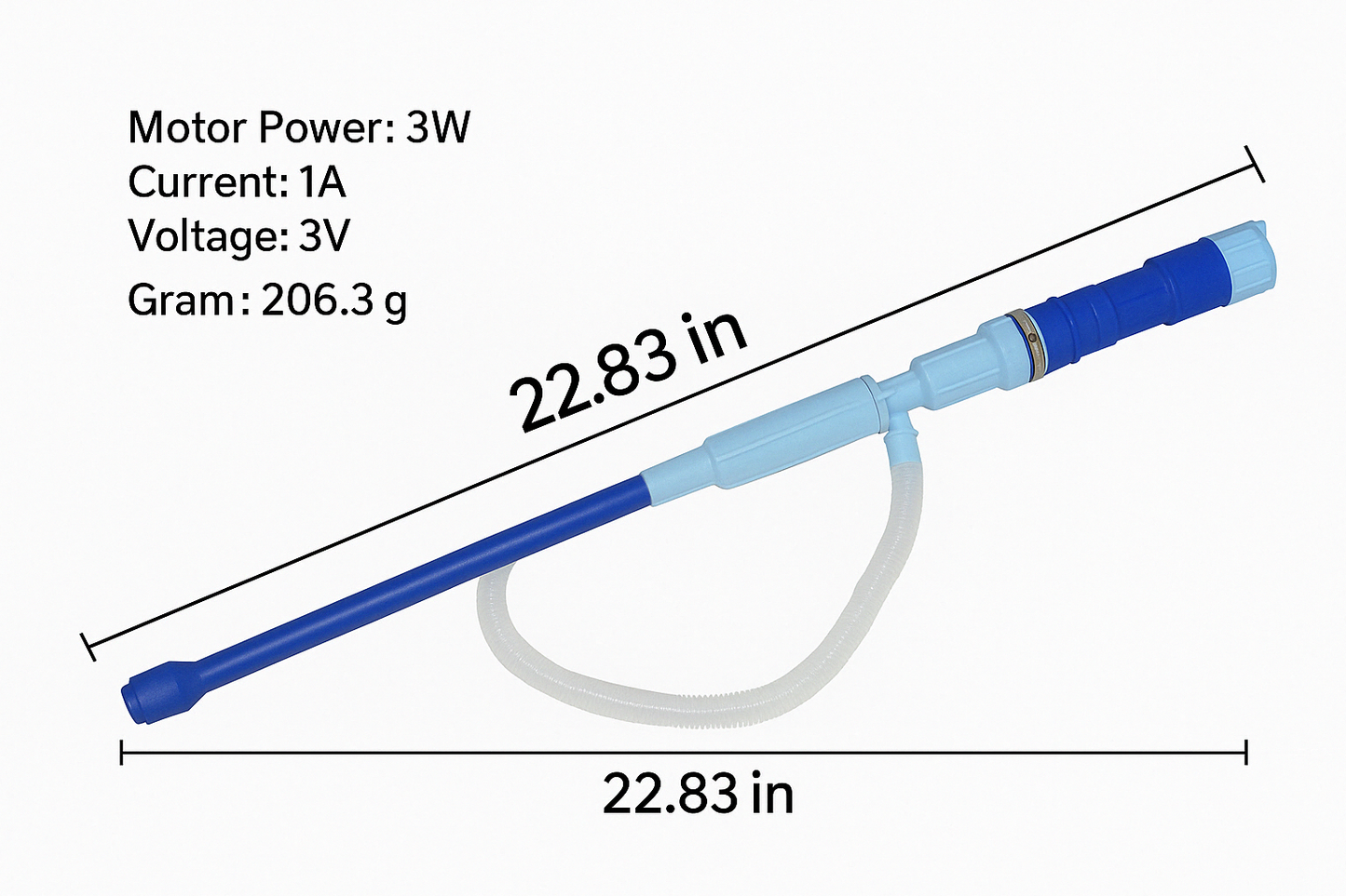 Electric Liquid Transfer Pump - FlowMaster-Blue-Nora Luxe