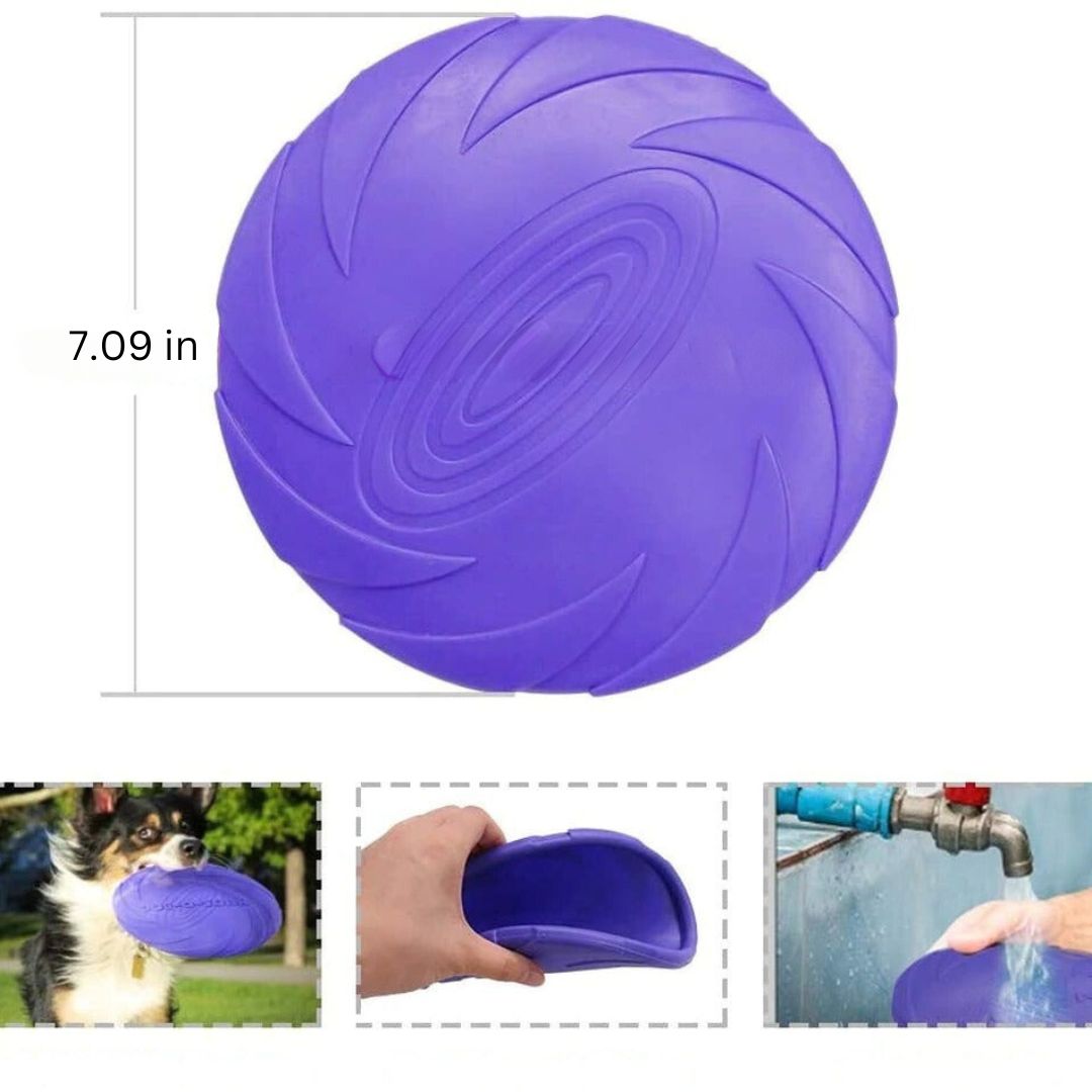Flexible Dog Frisbee - FlexiFling (1+1 FREE)-Red-S - 5.91 IN Ø-Nora Luxe
