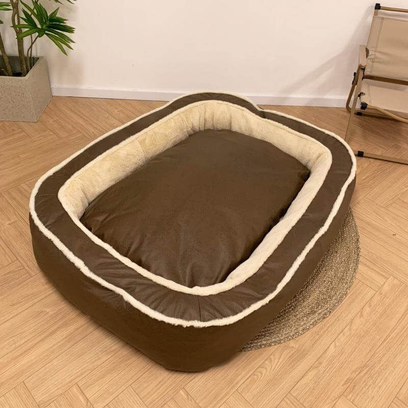 Comfortable Plush Orthopedic Pet Bed