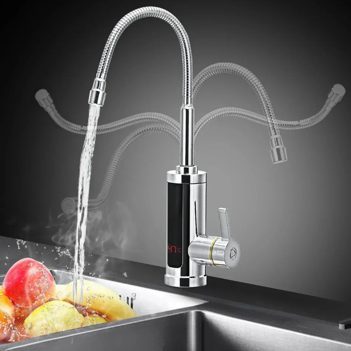 Powerful Instant Hot Water Kitchen Faucet