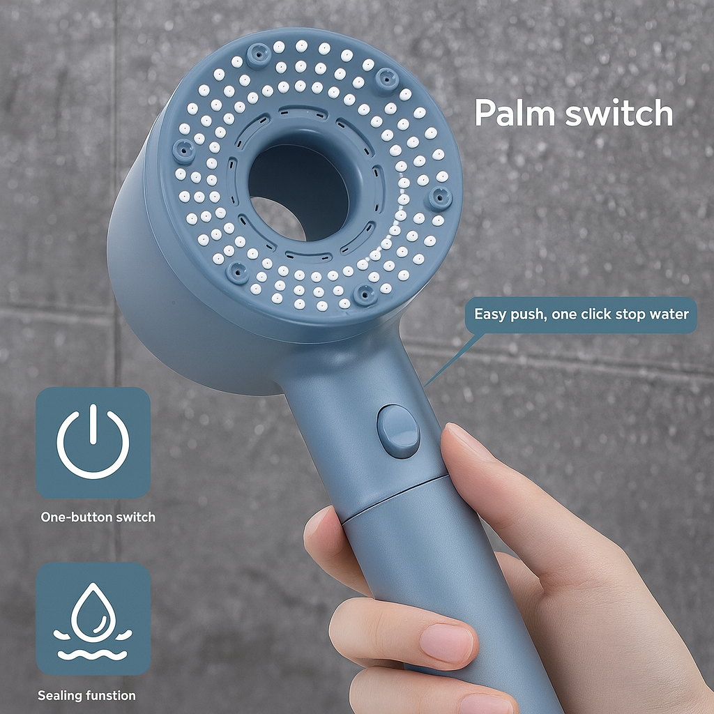 Strong Water Pressure Shower Head Spray Massager - Pexav