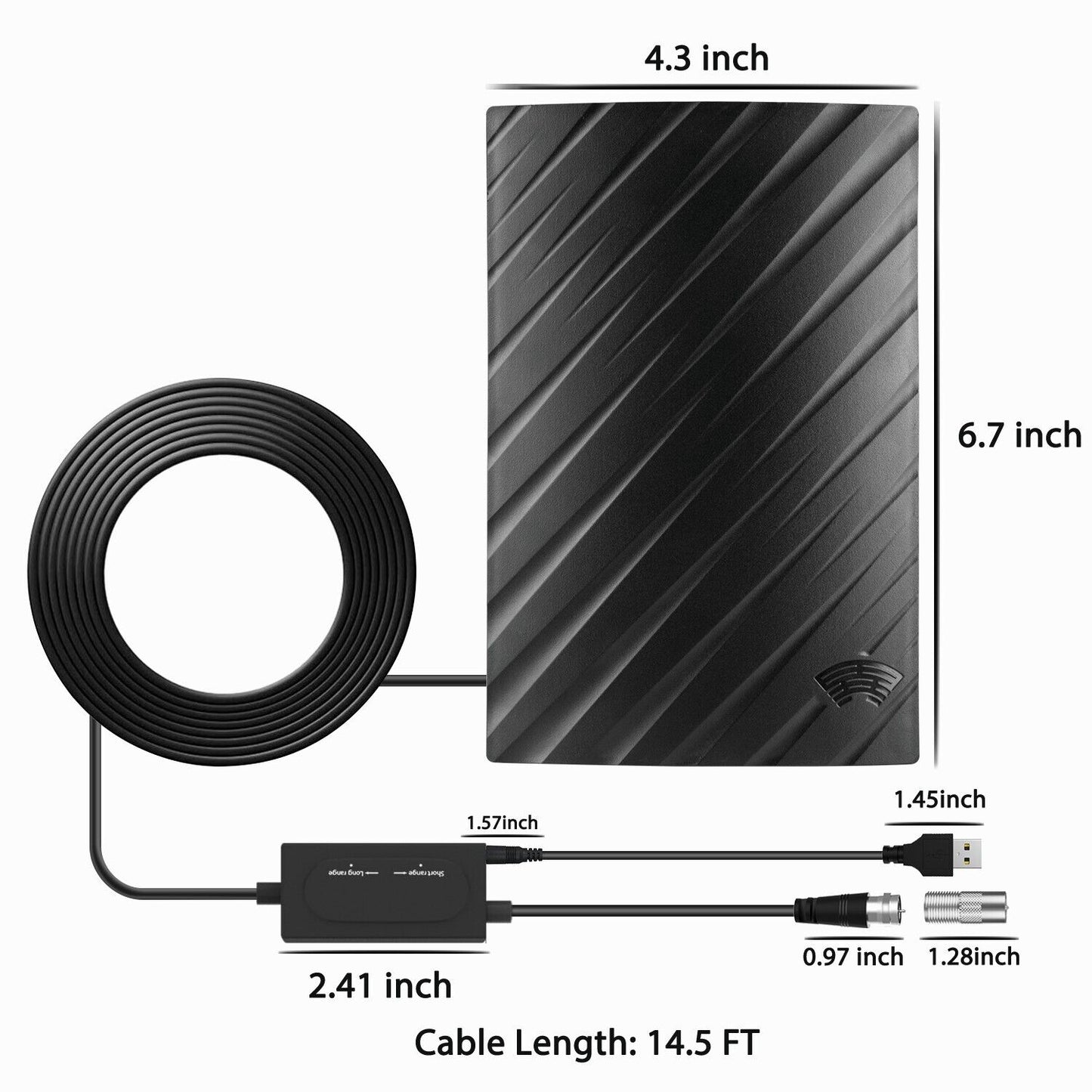 Ultra HD 4K TV Indoor Antenna