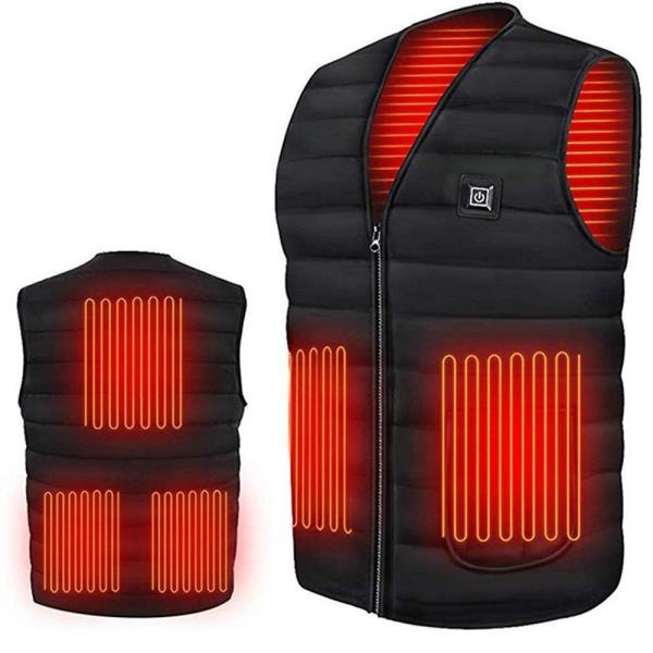 Warm Thermal Vest with Reflective Safety - Pexav