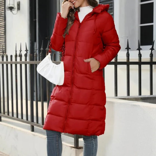 Warm Waterproof Ladies Parka Coat