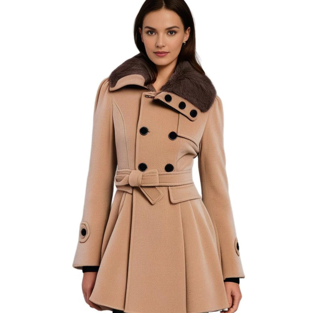 Thermal Insulated Ladies Winter Parka Coat