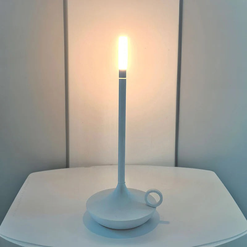 Retro Metal Battery Candle Lamp