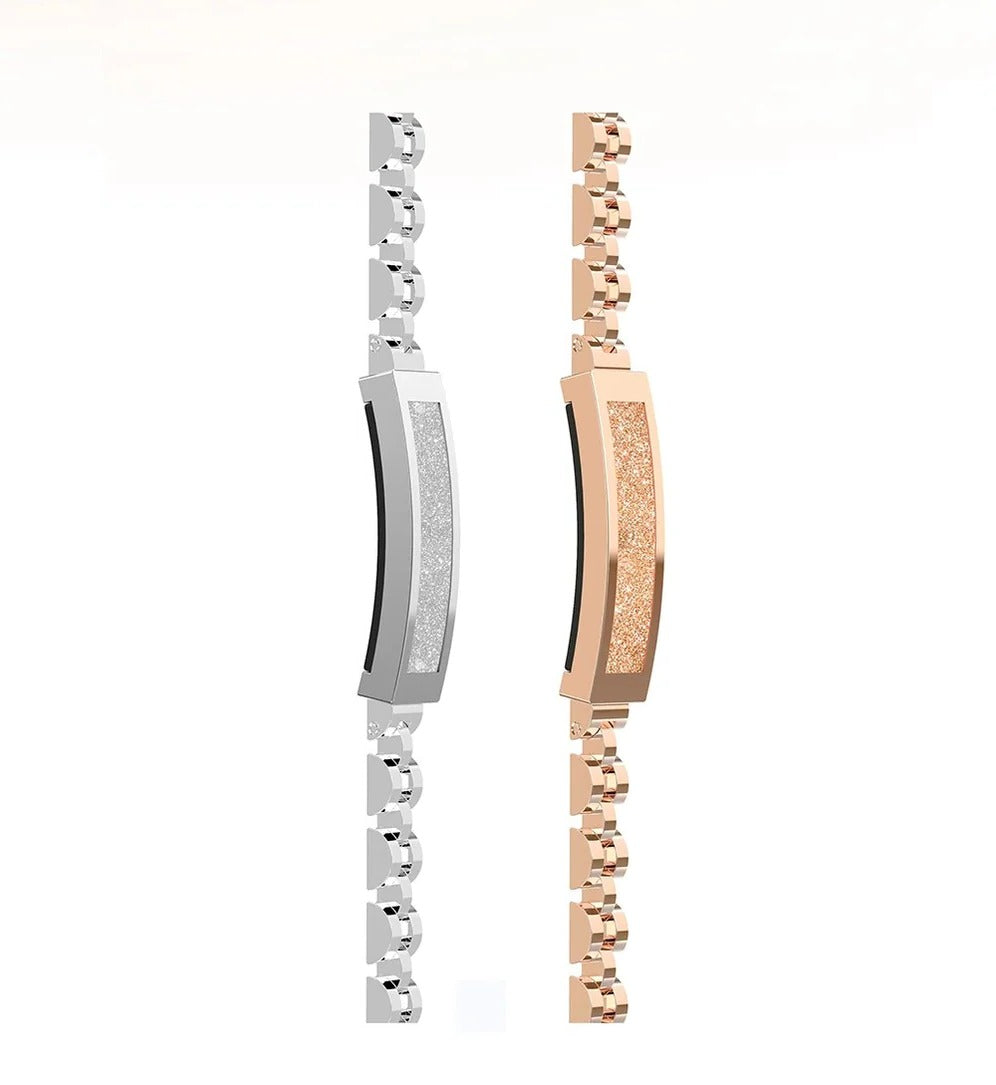Stylish Silver Link Watch Bracelet