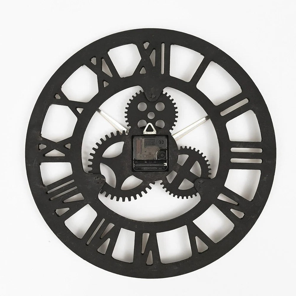 Rustic Large Wall Clock