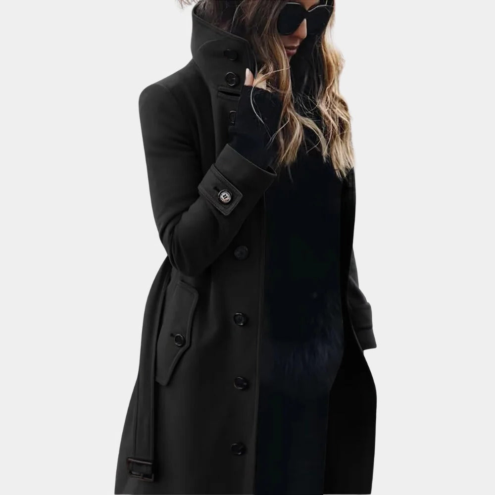 Waterproof Long Coat For Ladies