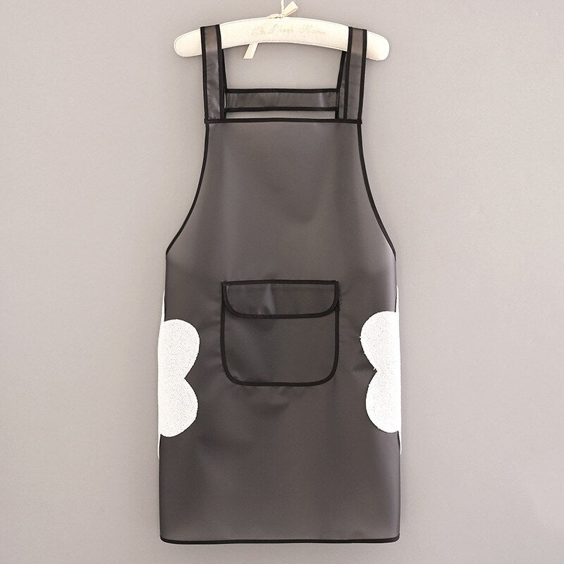 Clear PVC Protective Cooking Apron