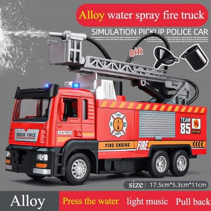 Big Kids Fire Engine Playset Toy