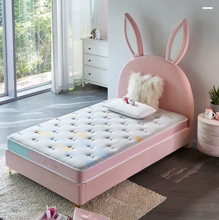 Fun Pink Bunny Childrens Bed - Pexav