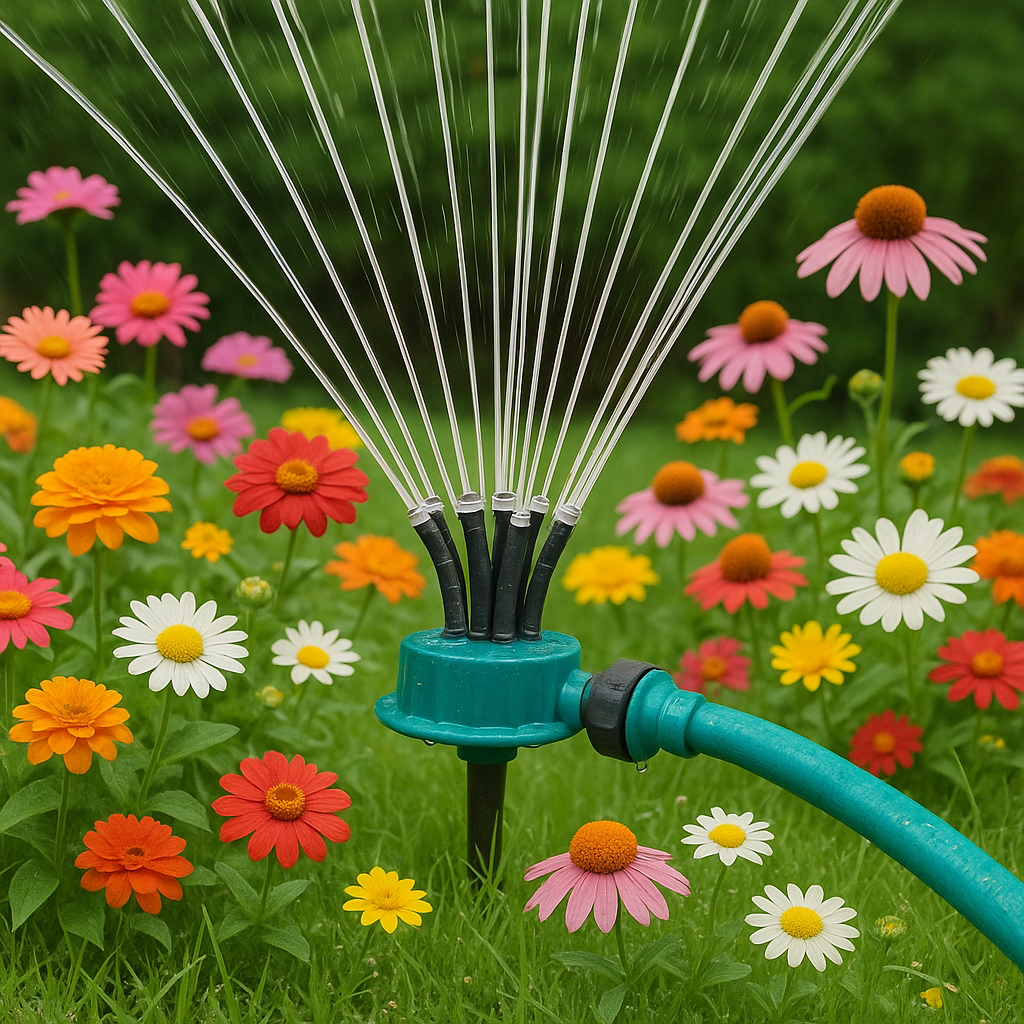 Automatic 360 Degree Lawn Watering Sprinkler - Pexav
