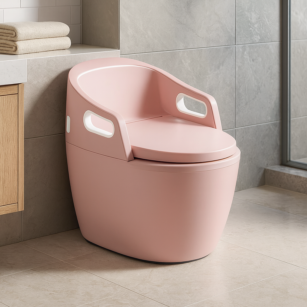 Advanced Self-Cleaning Floor Mounted Toilet