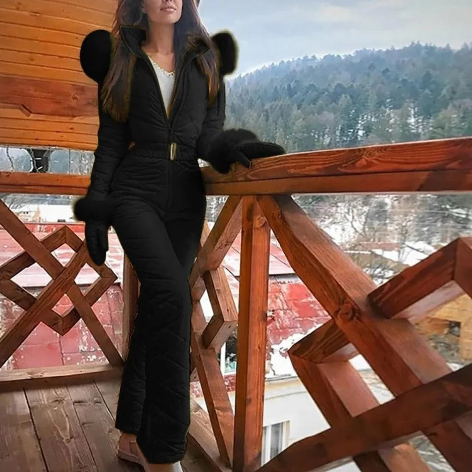 Warm Waterproof Women's Ski Snowboard Jacket Suit