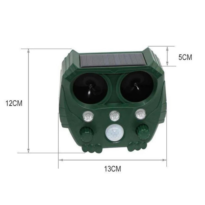 Outdoor Animal Repeller Ultrasonic Pet Deterrent Device