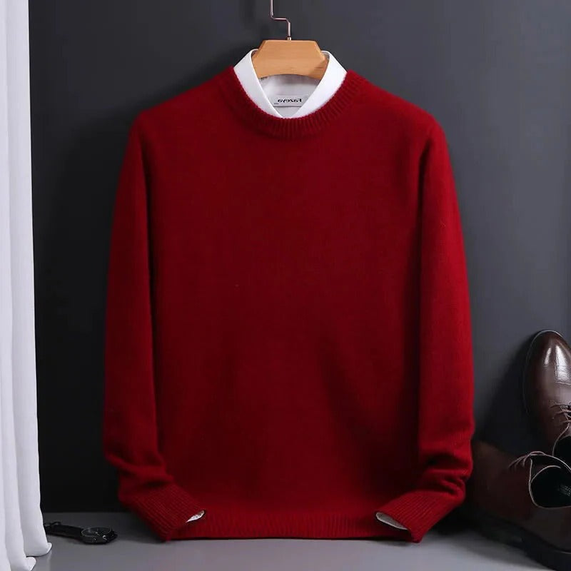Luxury Men's Soft Cashmere Sweater