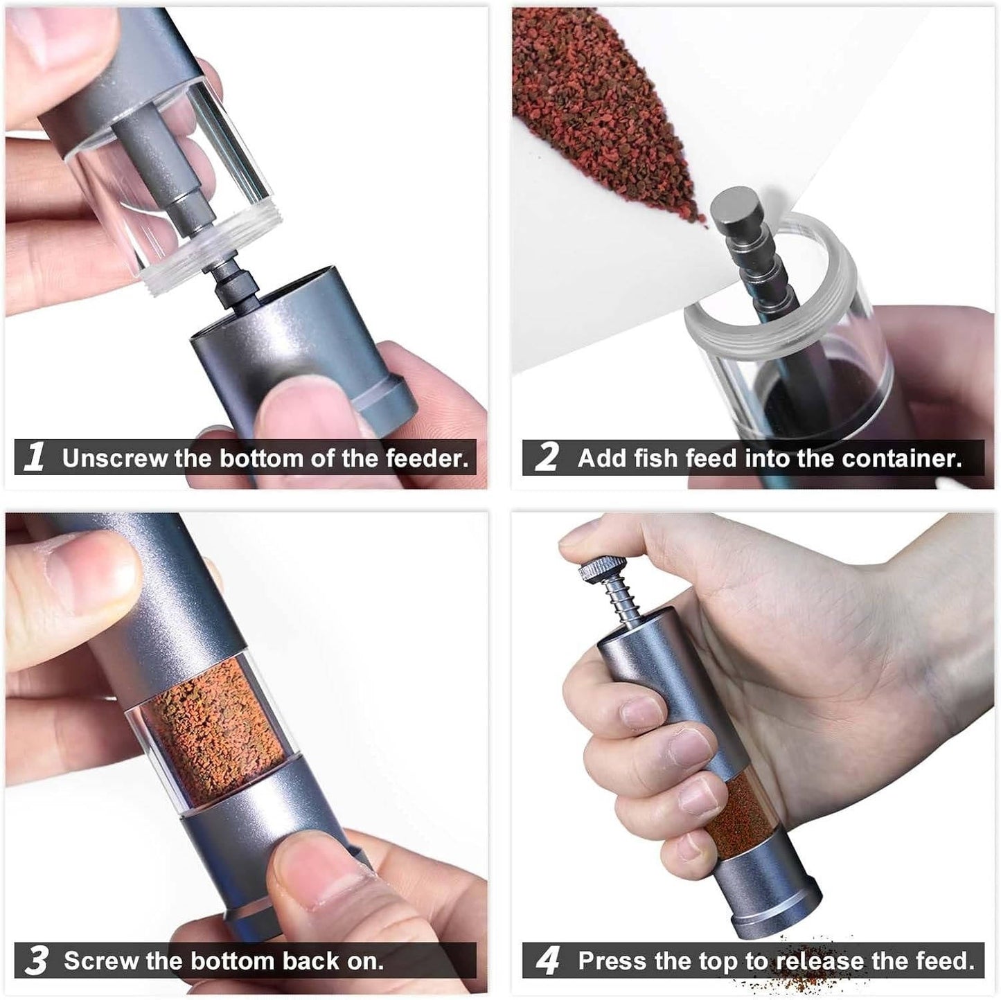 Small Automatic Fish Food Dispenser