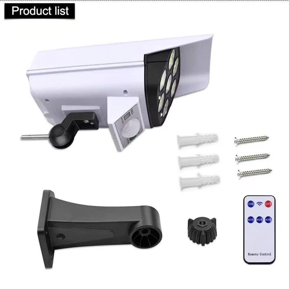 2 Pack Solar Powered Outdoor Motion Lights 77 LED Spotlights