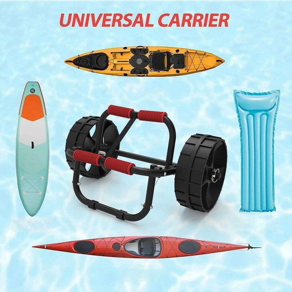Tough Kayak Canoe Dolly Wheels