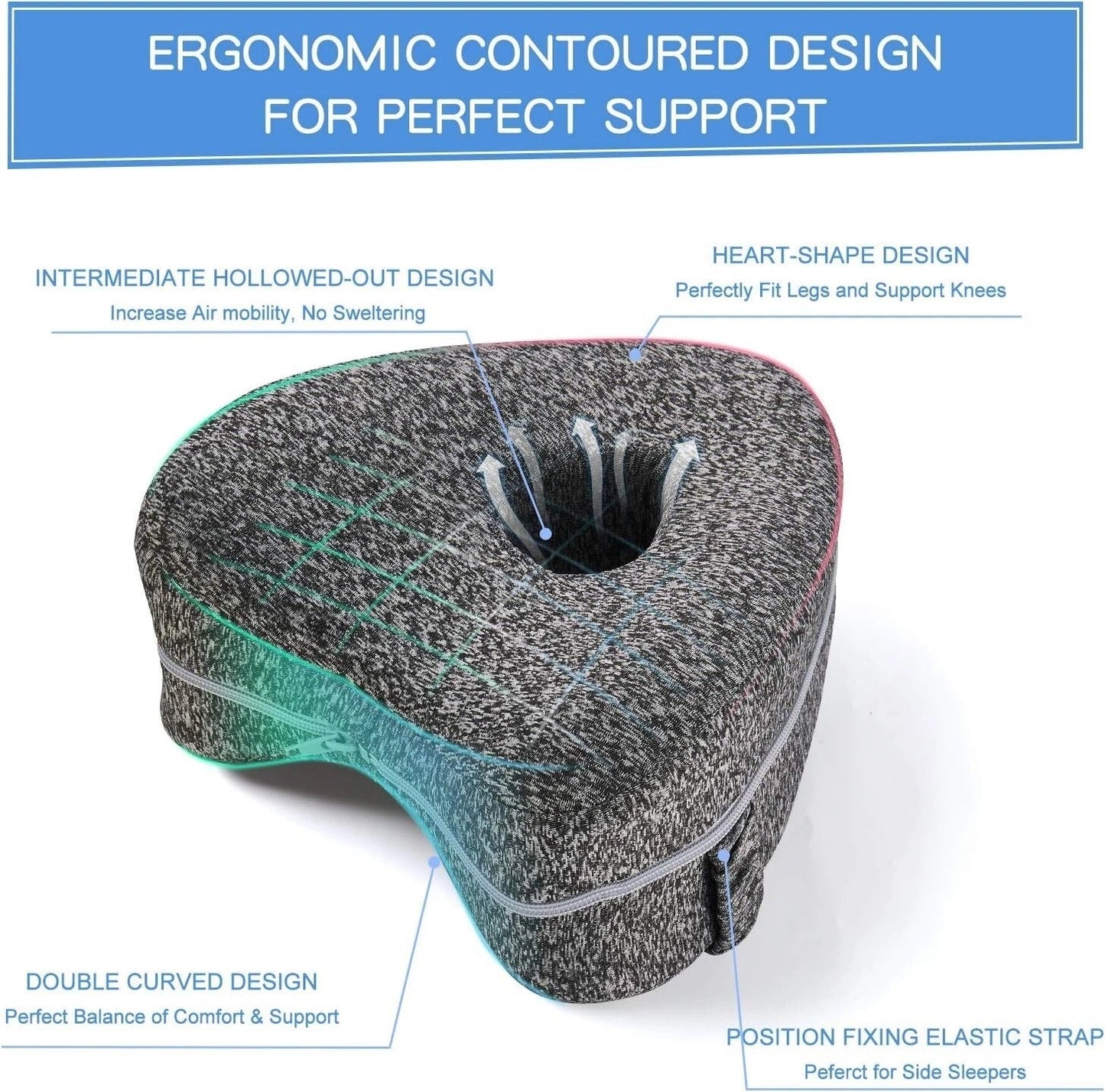 Comfortable Support Knee Pillow for Sleep