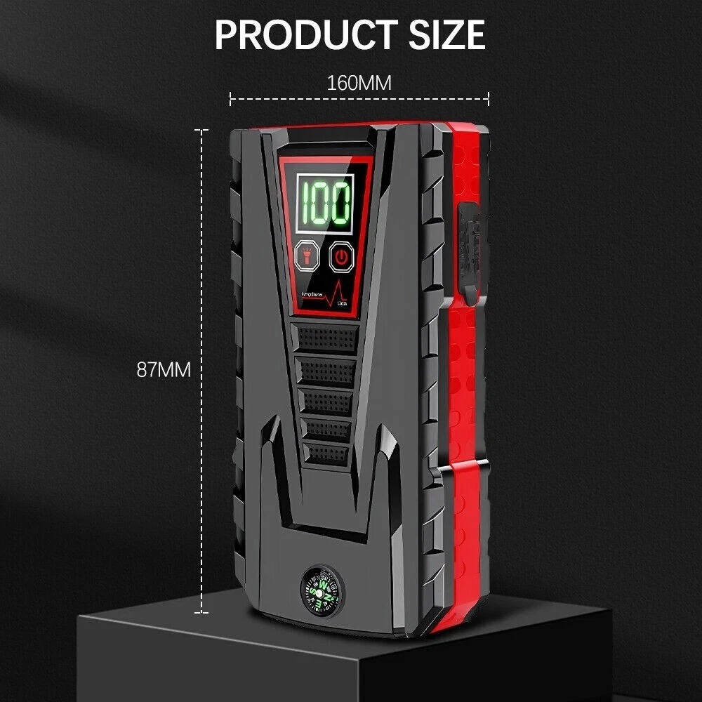 Compact Auto Battery Booster