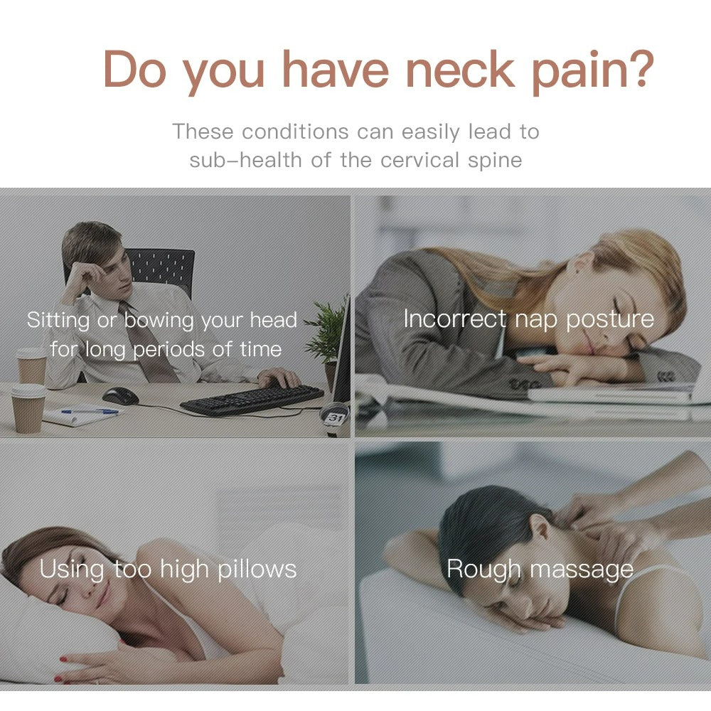 Compact Electric Neck Massager for Pain Relief