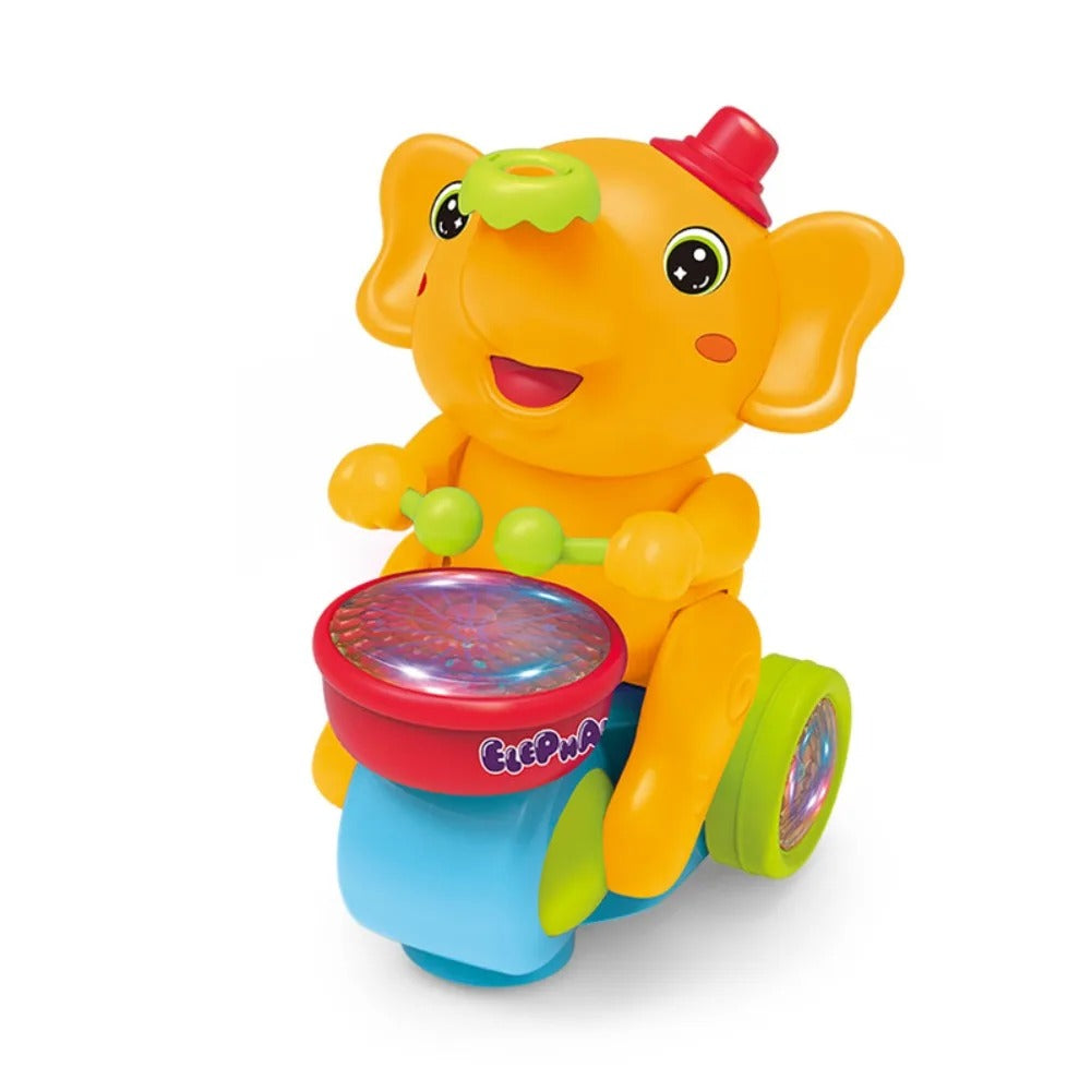 Fun Baby Drumming Elephant Music Toy