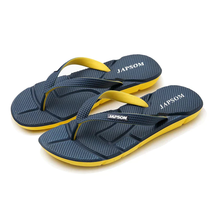 Men's Massage Flip Flops - Atlas-Blue-5.5-Nora Luxe