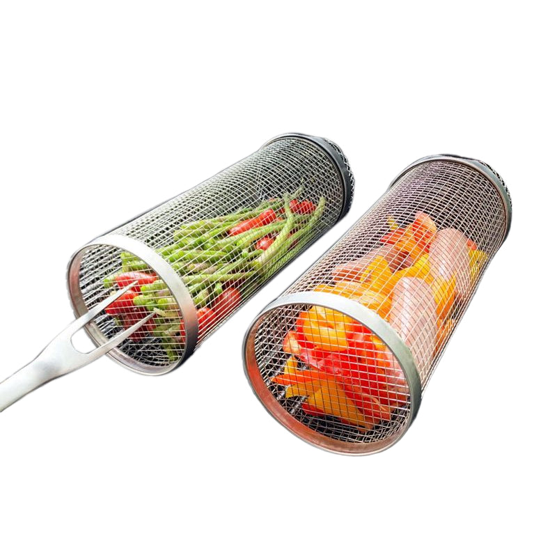 Metal Outdoor Barbecue Grill Basket