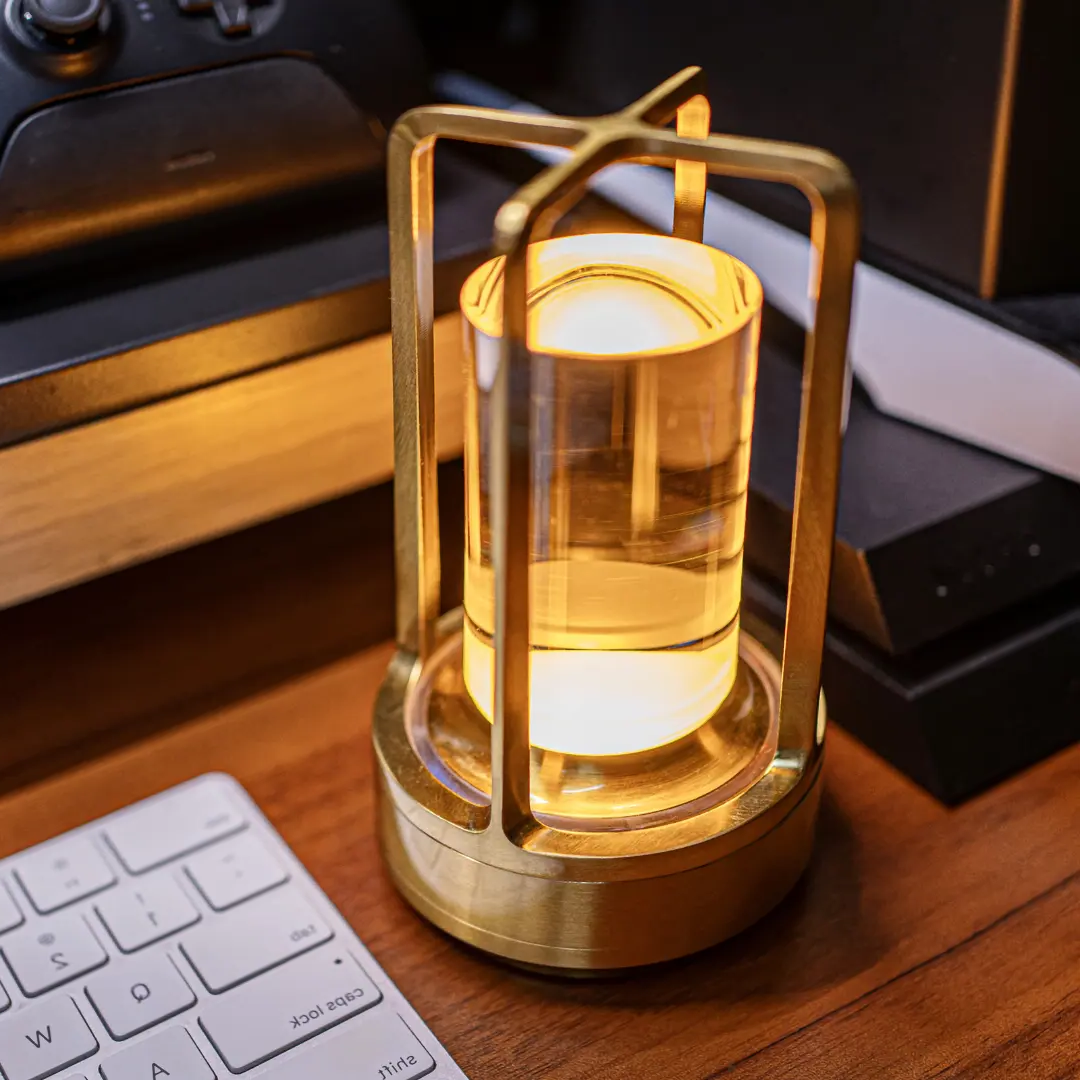 Sparkling Glass Hanging Lamp