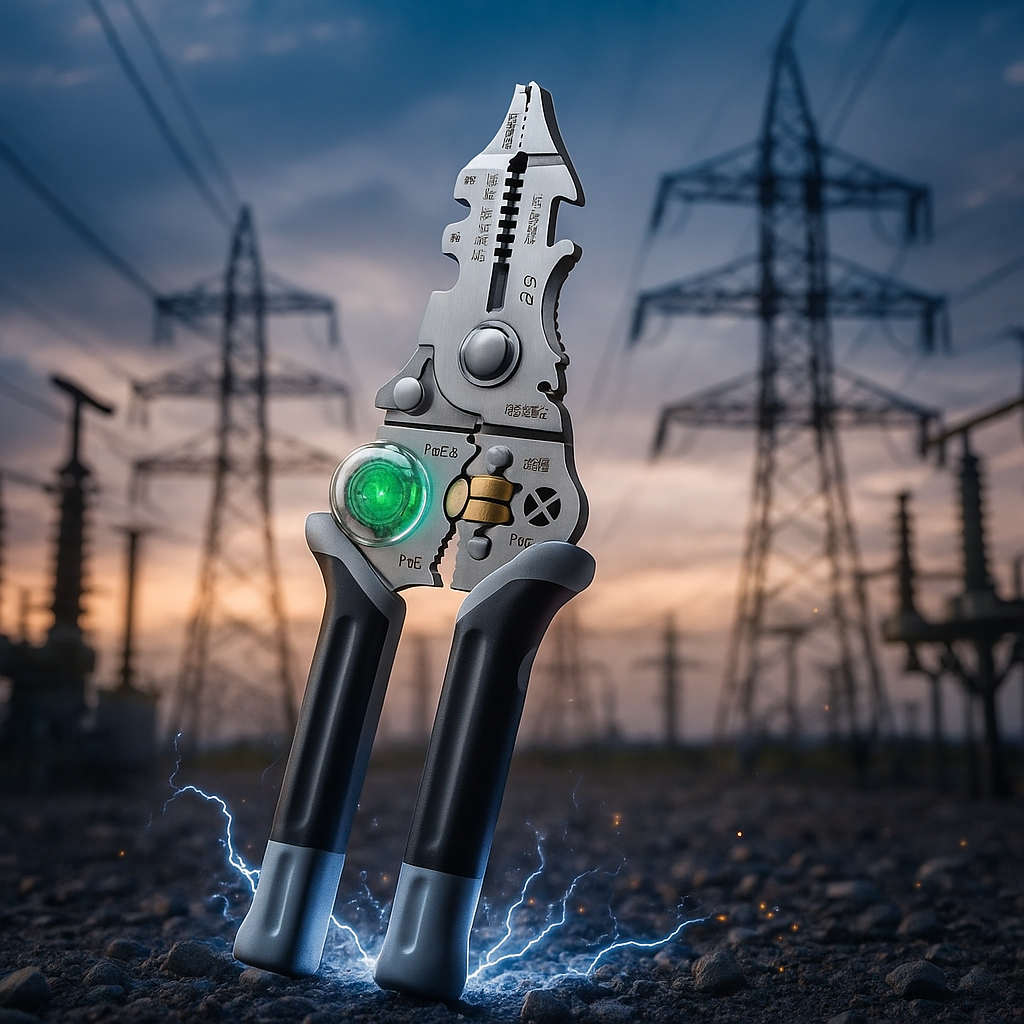 Automatic Wire Stripper and Voltage Tester Plier - Pexav