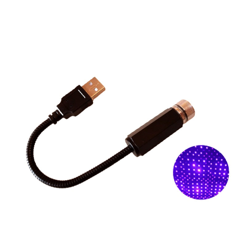 Portable Star Projector - StarGlow-Purple-Nora Luxe