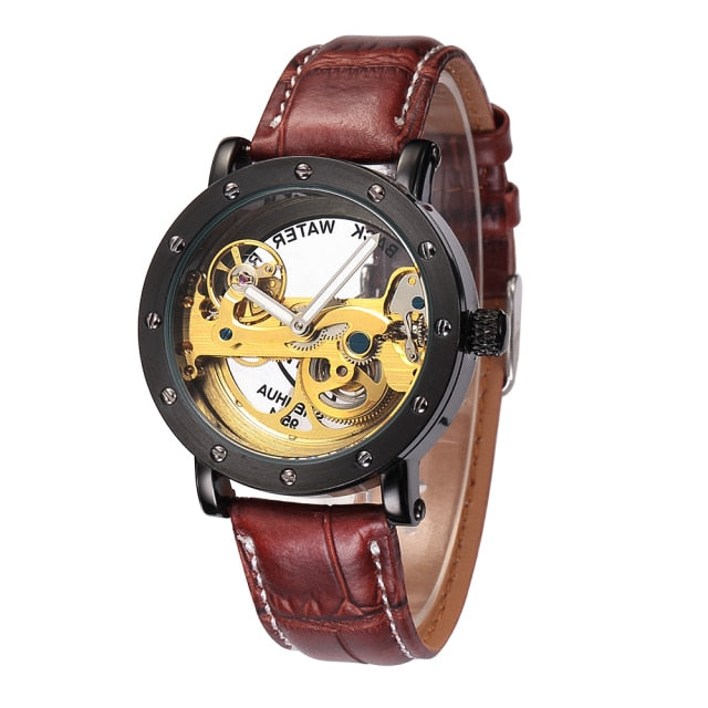 Stylish See Through Automatic Men's Watch