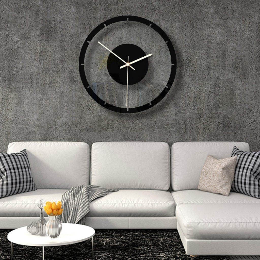 Big Metal Vintage Style Wall Clock - Pexav