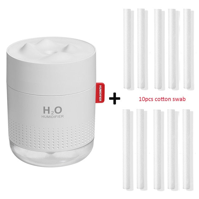 Compact Bedroom Lamp Humidifier