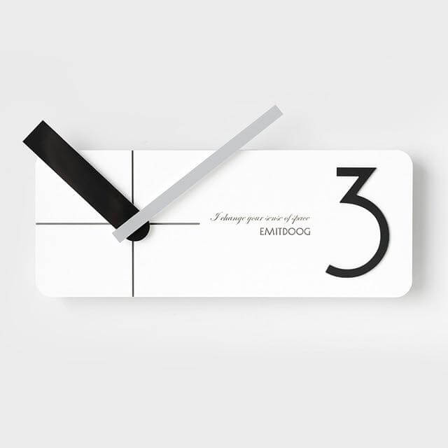 Unique Decorative Quiet Wall Clock