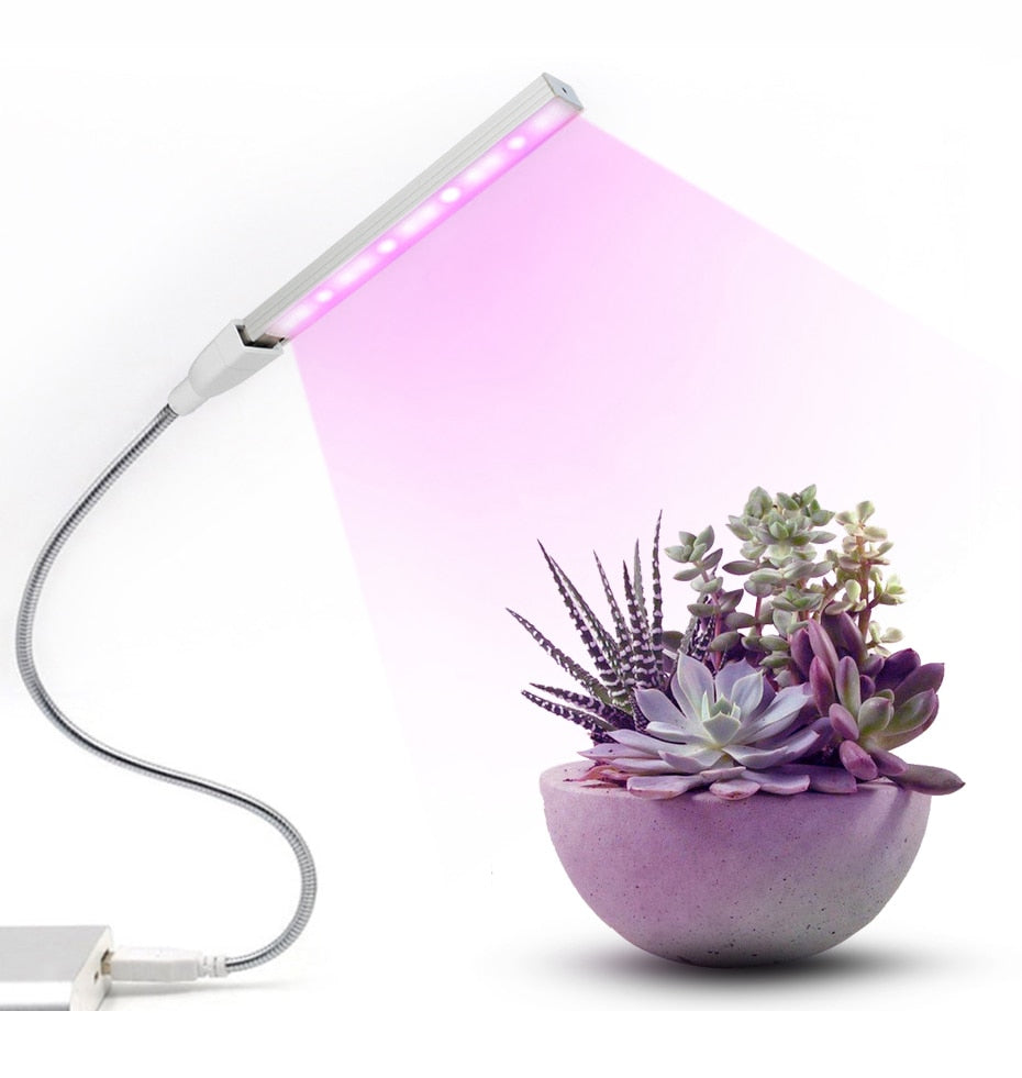 Compact LED Indoor Grow Light Lamp
