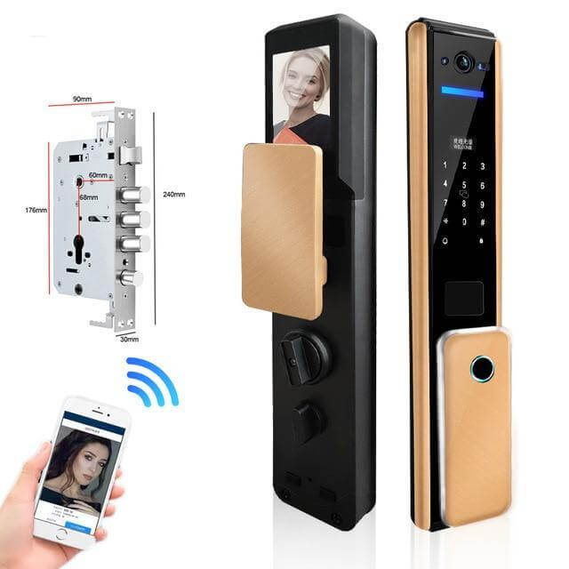 Smart Keyless Biometric Home Lock System