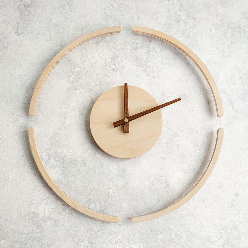 Unique Glass Hanging Wall Clock - Pexav