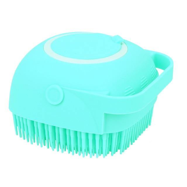 Soft Touch Shower Brush Dispenser