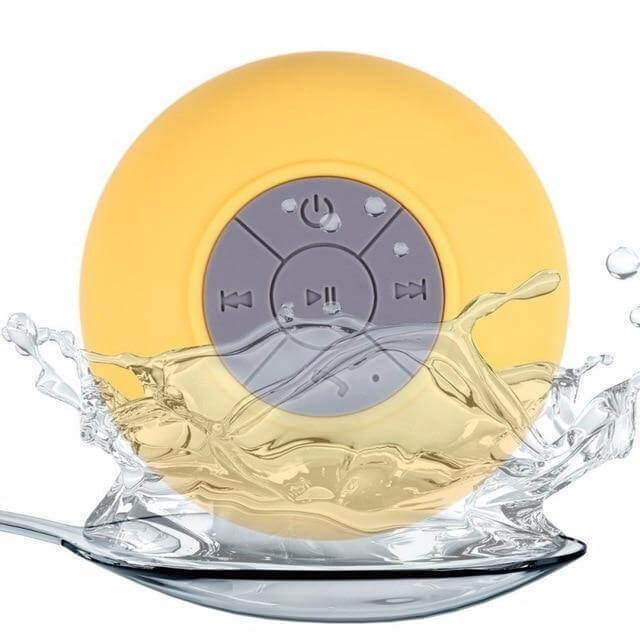 Compact Waterproof Bluetooth Shower Speaker