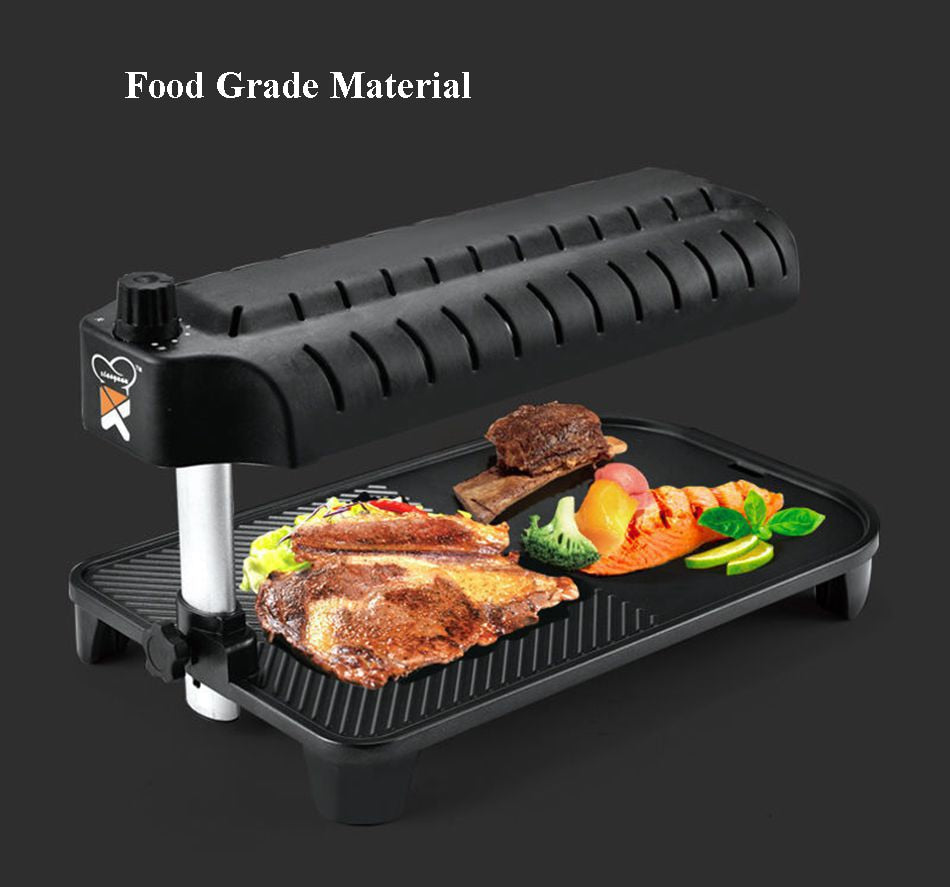 Compact Korean Electric Indoor BBQ Grill - Pexav